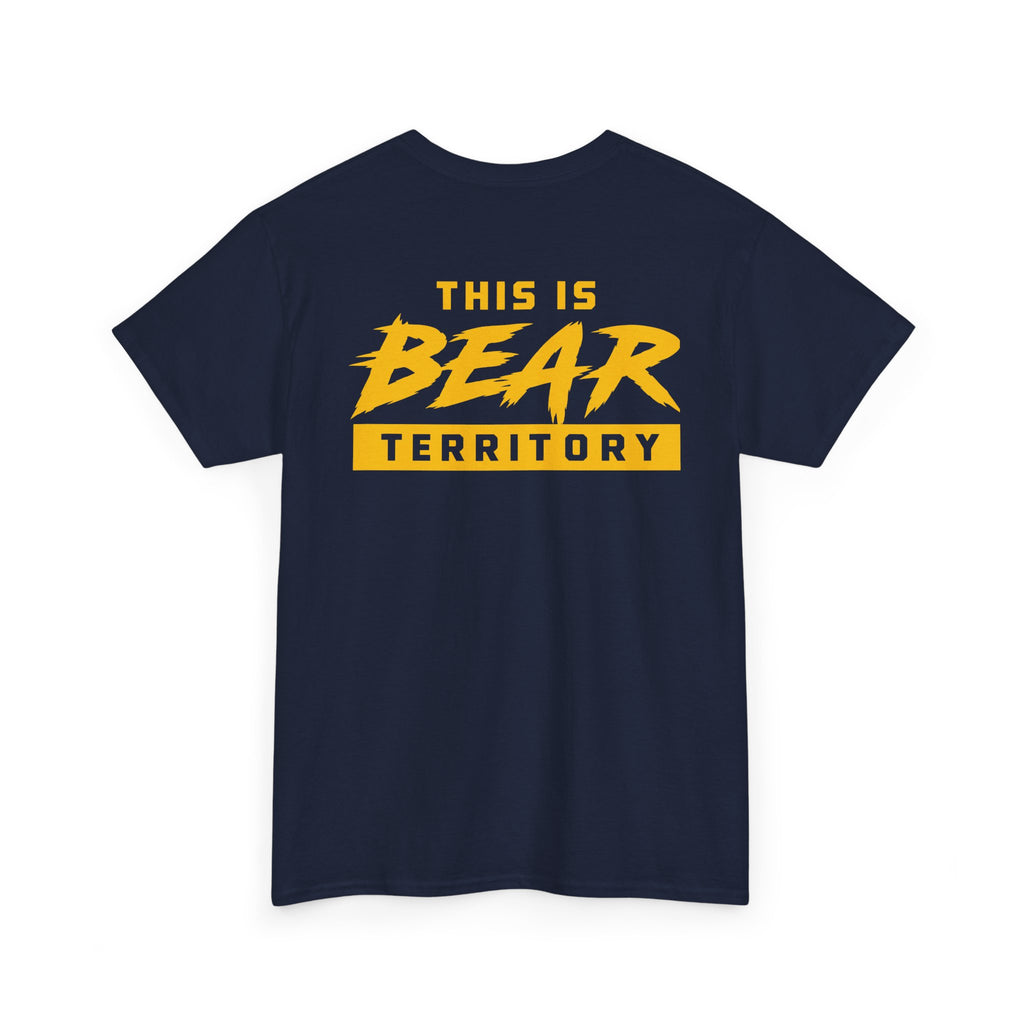 Reps Football Tee | This Is Bear Territory Navy Shirt