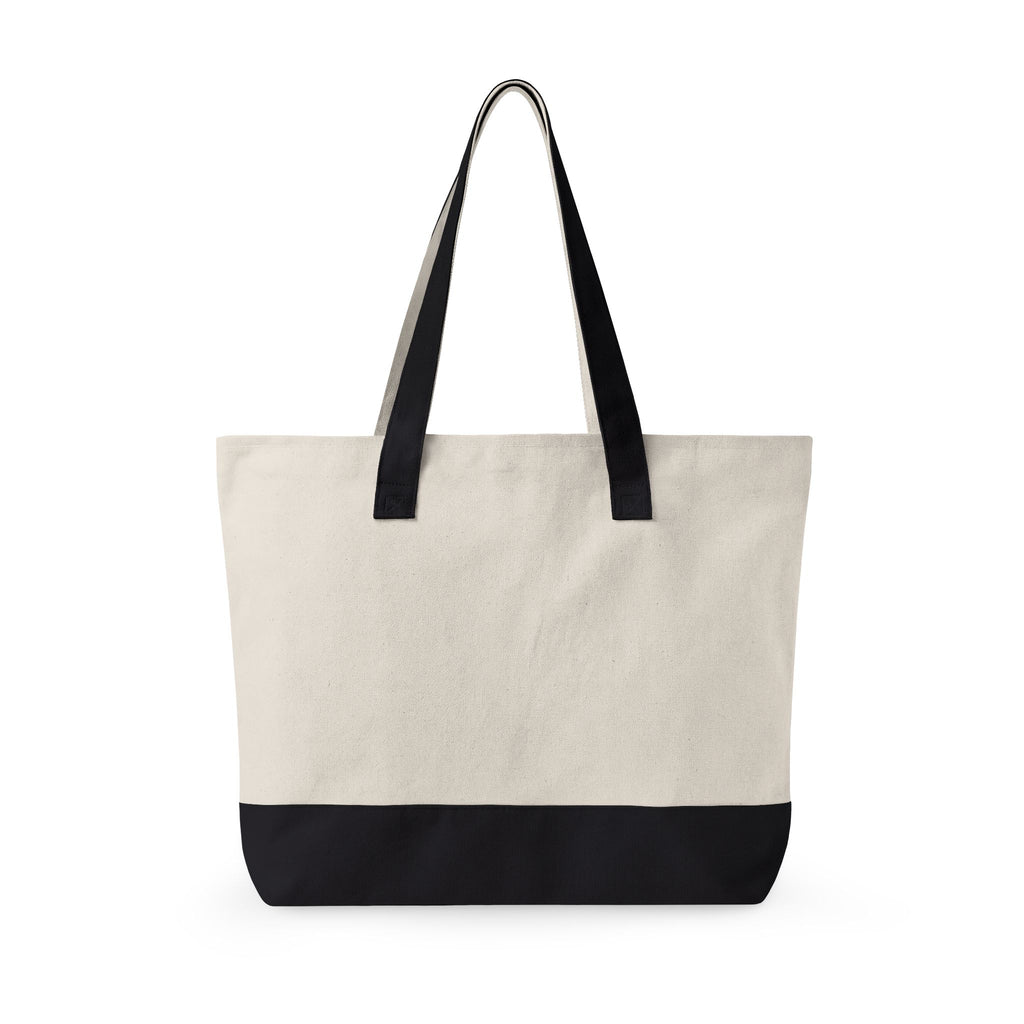 Reps Script Logo Zippered Canvas Tote | Sports Team Beach Bag