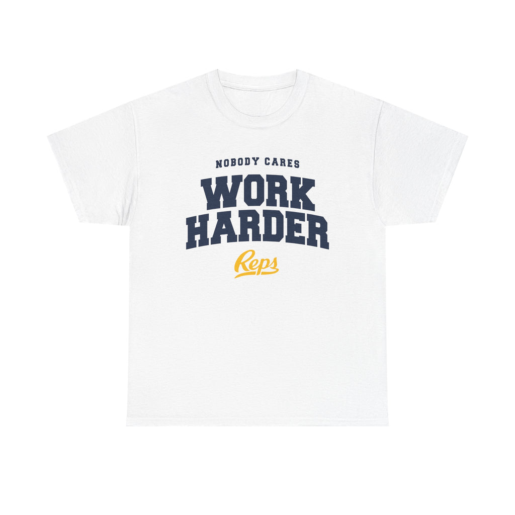 Nobody Cares Work Harder tee | Motivational Gym Shirt