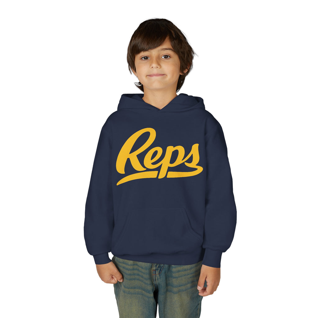 Reps Youth Hoodie | Athletic sweatshirt