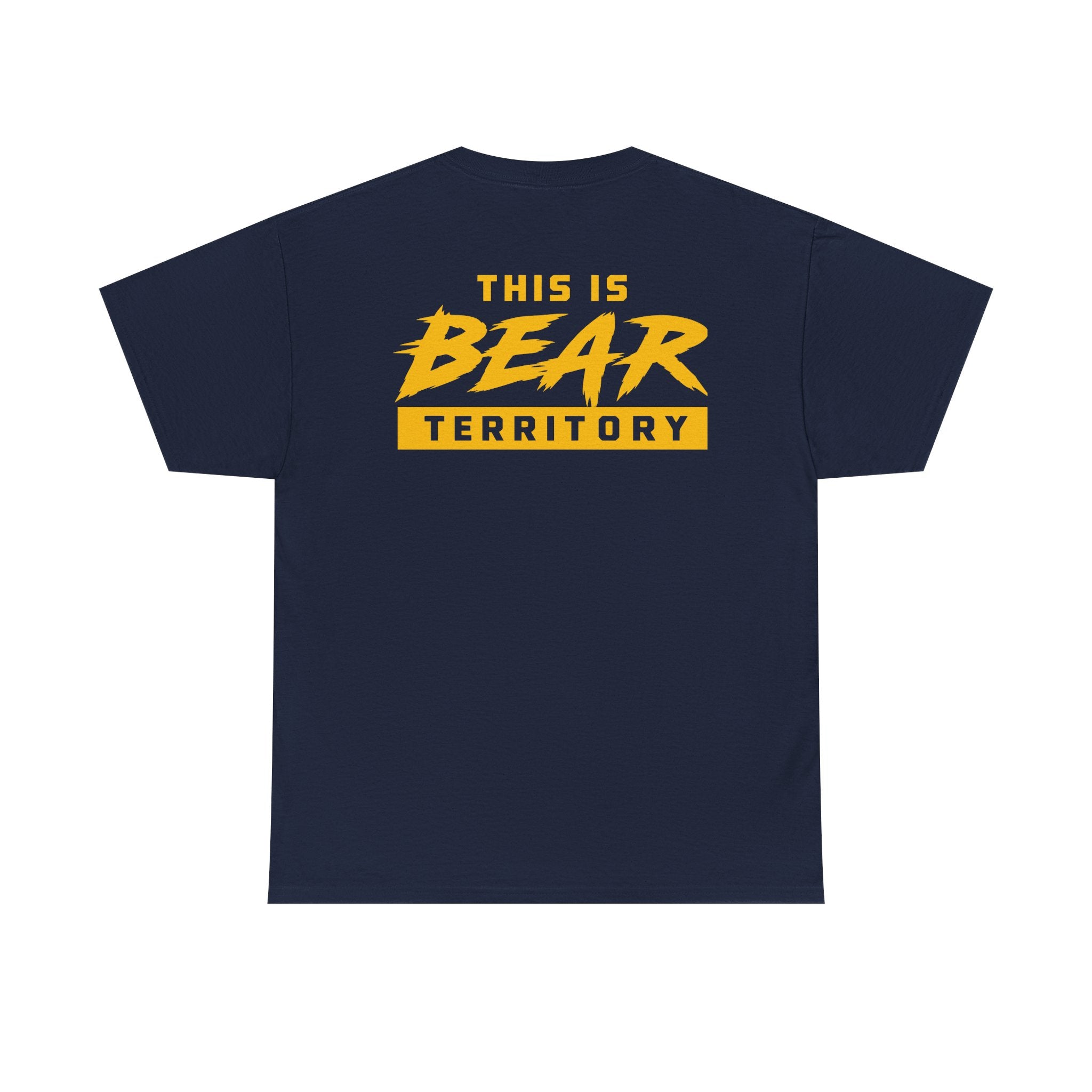 Reps Football Tee | This Is Bear Territory Navy Shirt