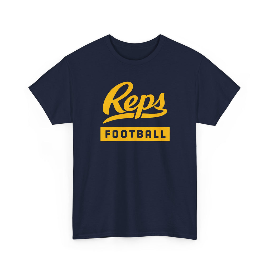 Reps Football Tee | This Is Bear Territory Navy Shirt