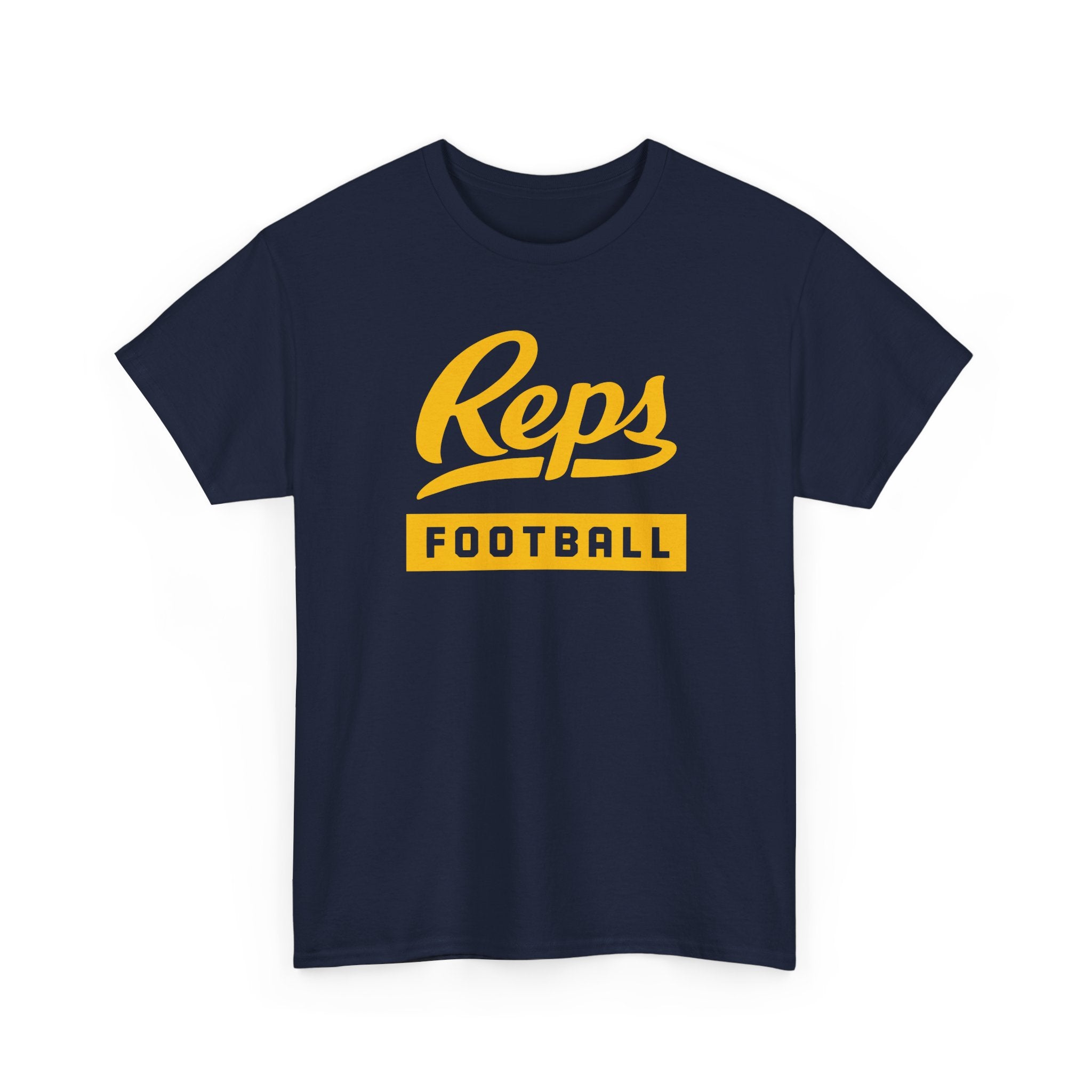 Reps Football Tee | This Is Bear Territory Navy Shirt