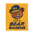 Broski 'This Is Bear Territory' Velveteen Blanket | REPS Team Throw