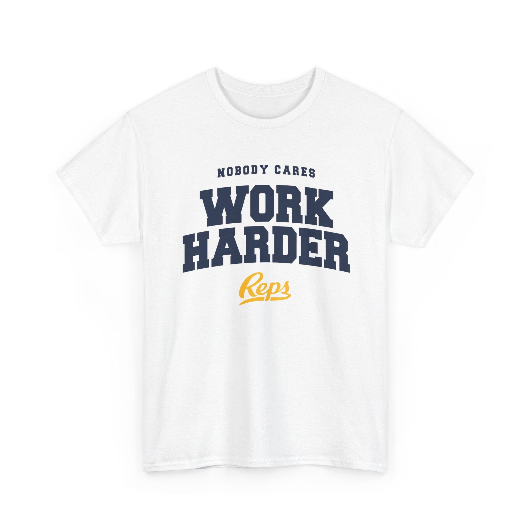 Nobody Cares Work Harder tee | Motivational Gym Shirt
